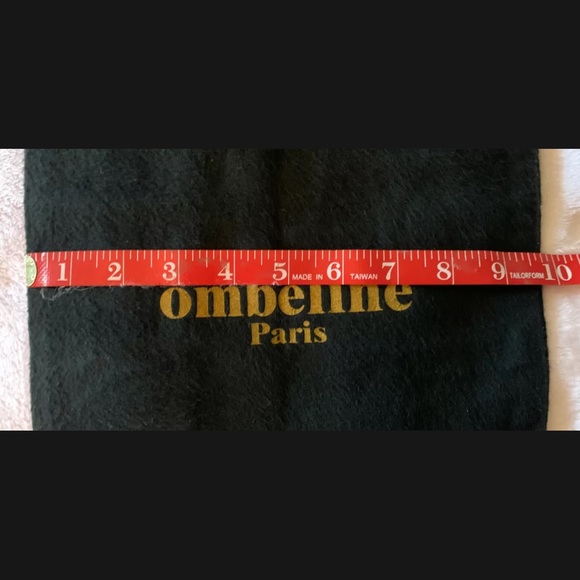 OMBELINE PARIS BL DUST BAG W/ DRAWSTRING! 14”X 10” - Picture 3 of 4